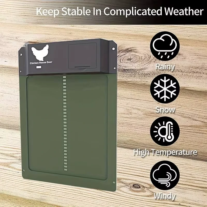 CoopGuard Starter weather resistance - rain, snow, heat, wind